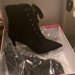 Black booties
